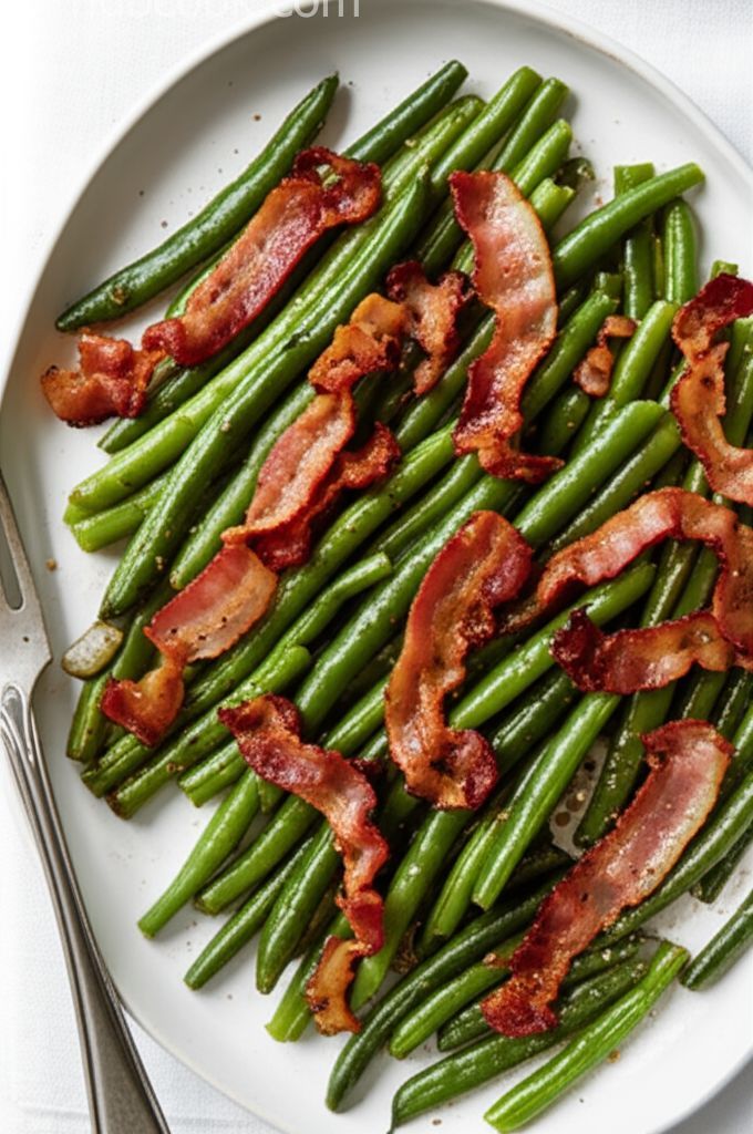 Green Bean and Bacon Saute