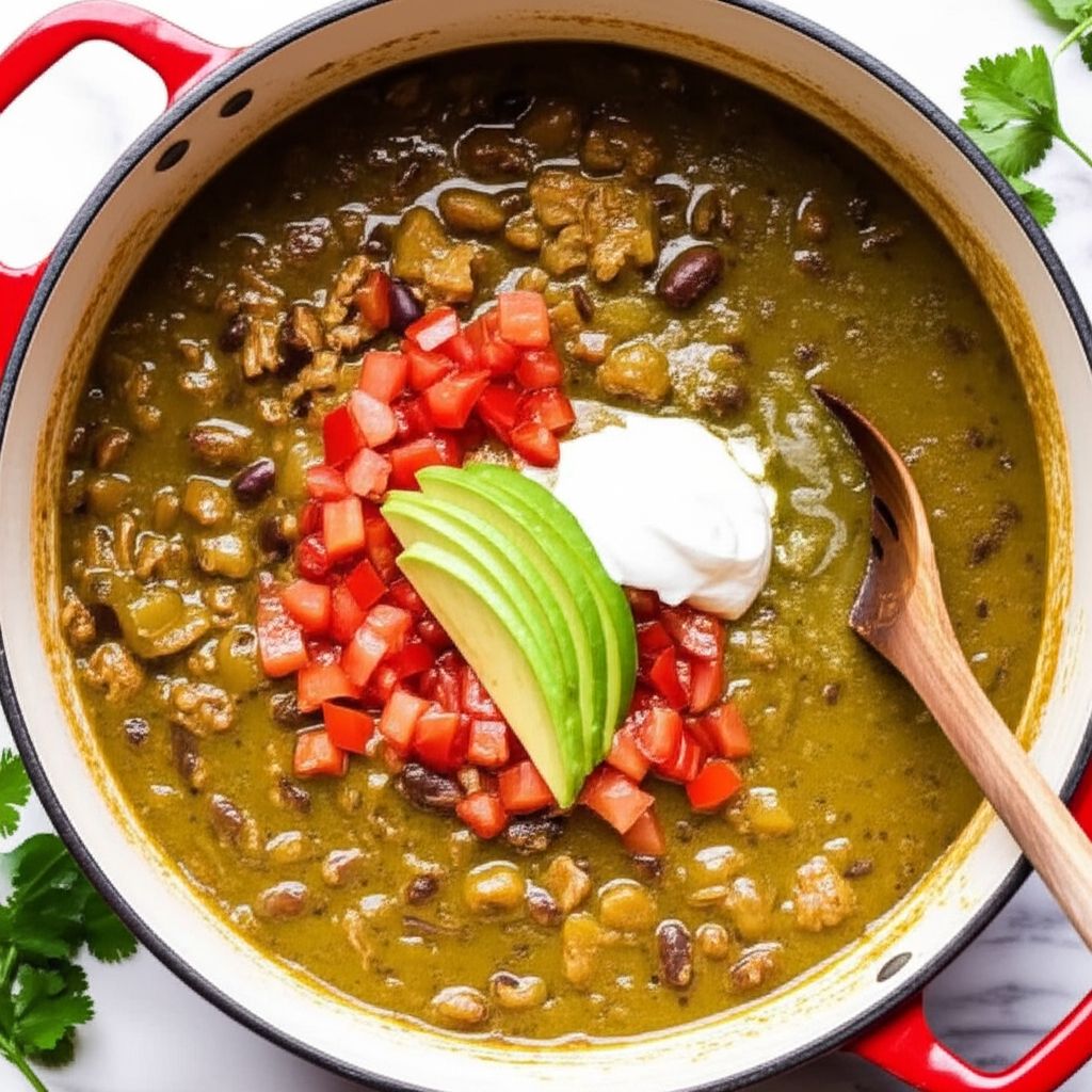 Green Enchilada Pork Chili