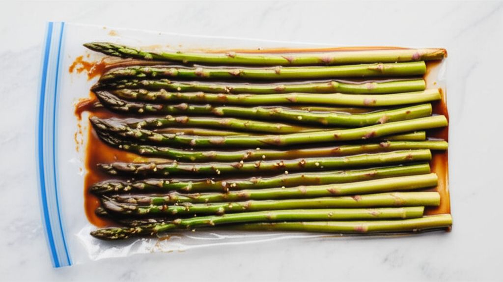 Grilled Asian Asparagus