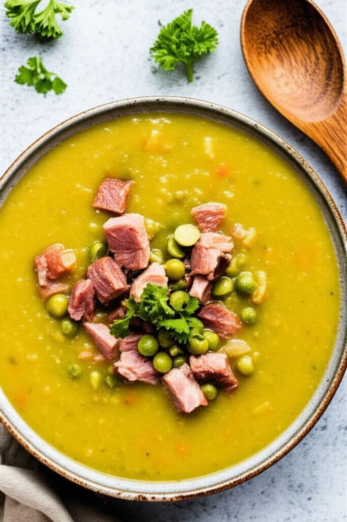 Ham and Split Pea Soup Recipe — A Great Soup