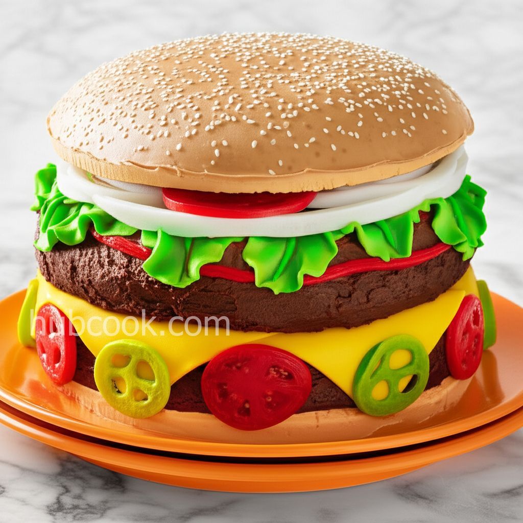 Hamburger Cake