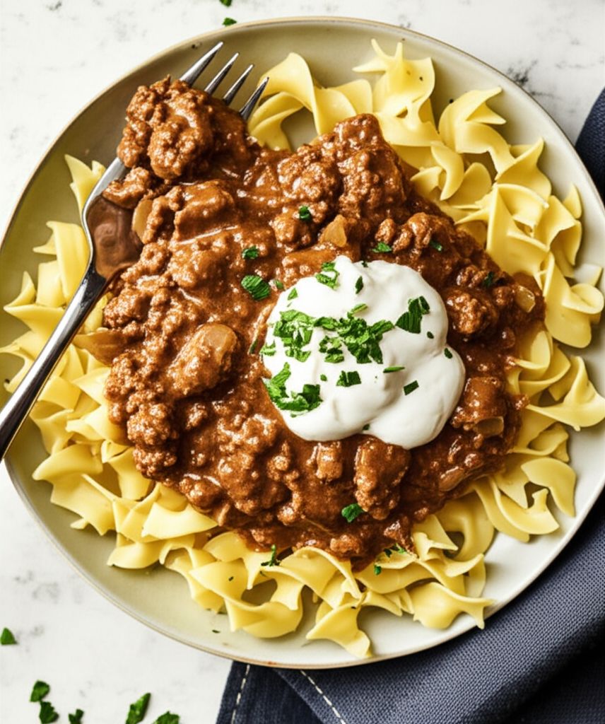 Hamburger Stroganoff