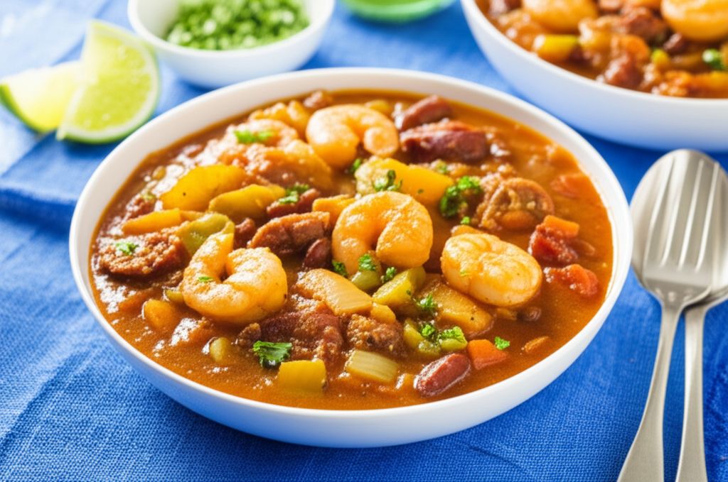Healthier Slow Cooker Gumbo