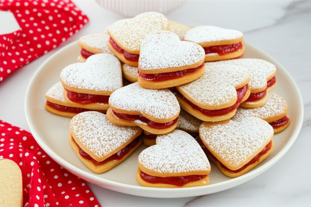 Heart-Shaped Cookies