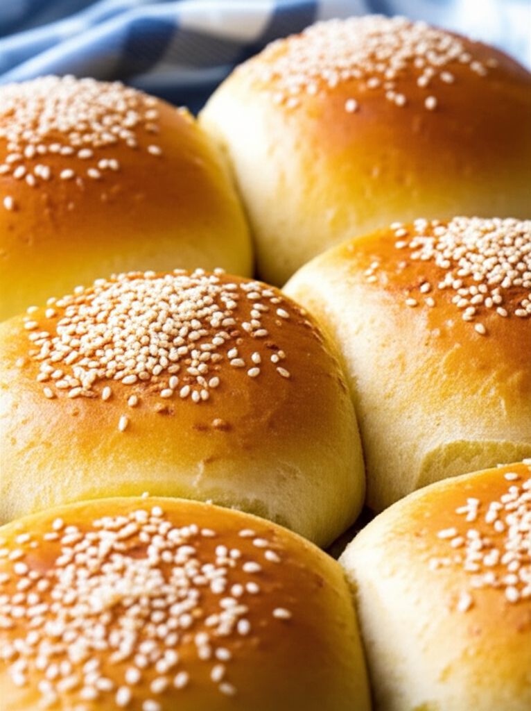 Homemade Hamburger Buns