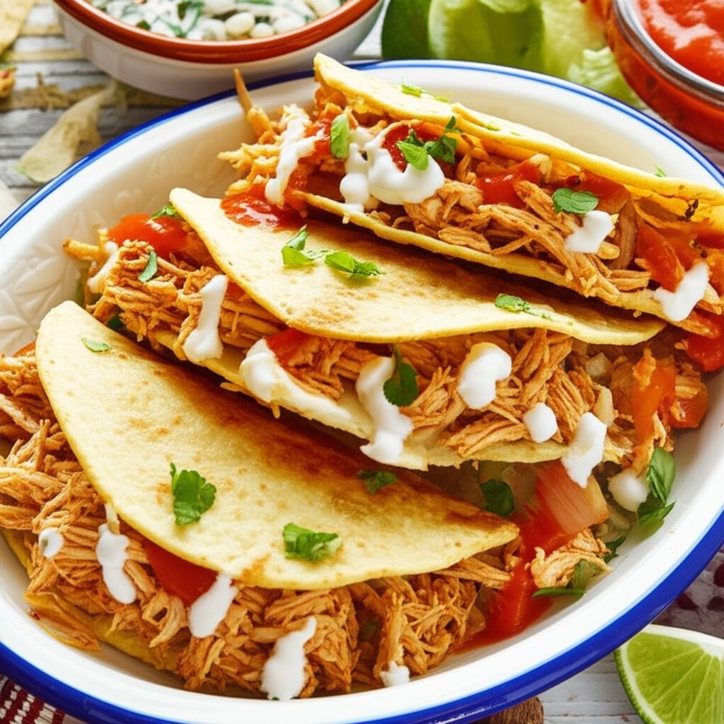 Honduran-Style Crispy Fried Tacos