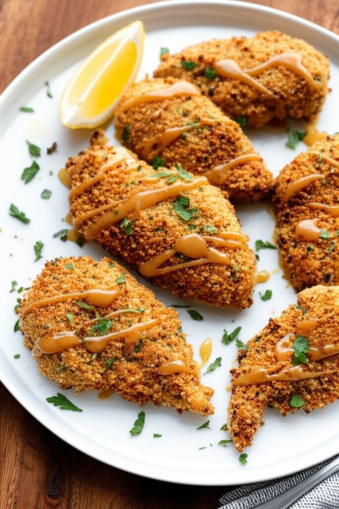 Honey-Mustard Baked Chicken Breasts