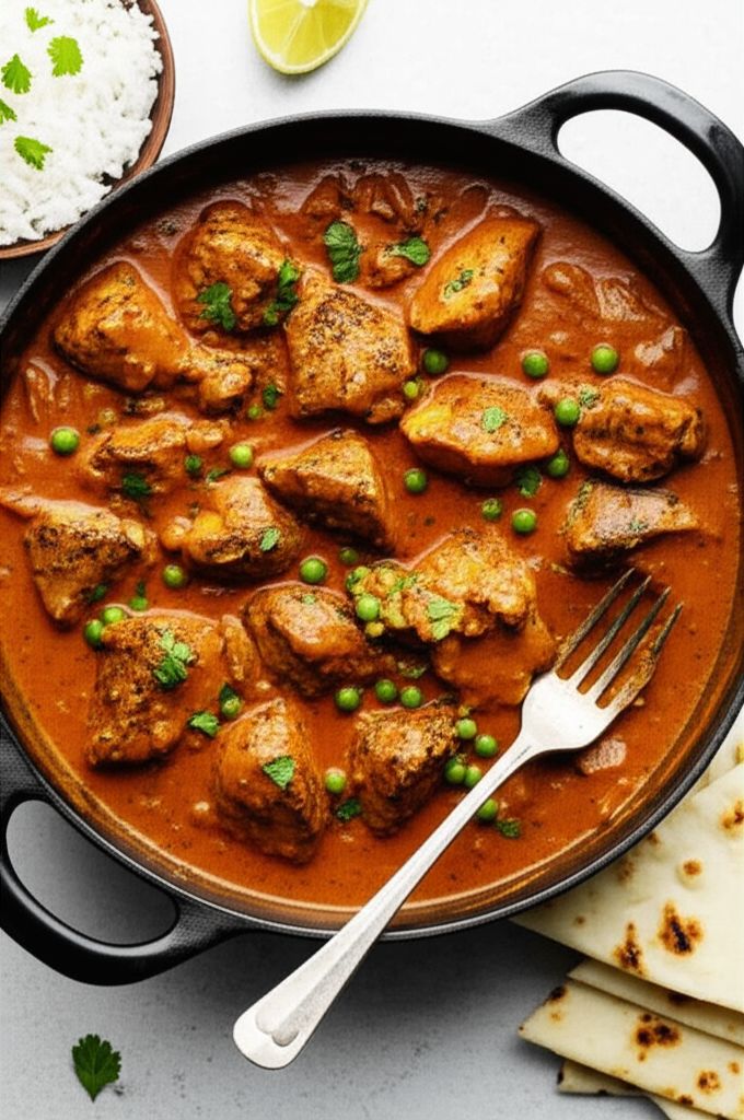 Indian Curried Chicken Thighs