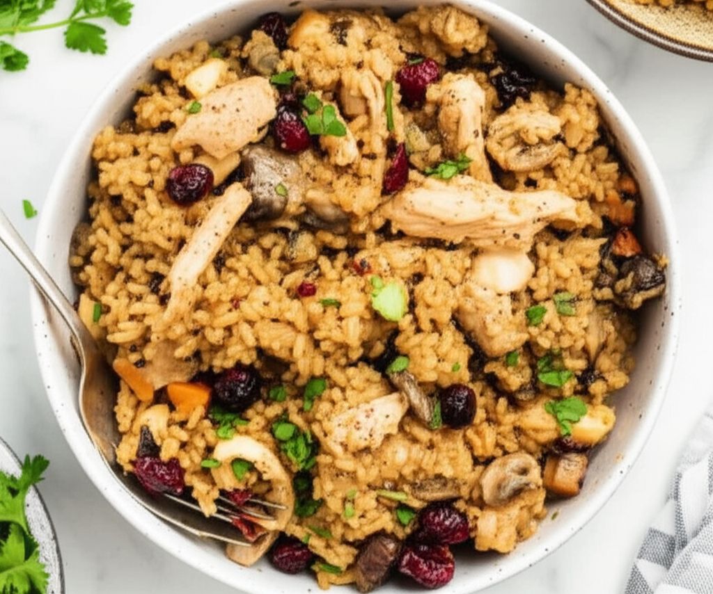 Instant Pot® Chicken and Wild Rice Bowls