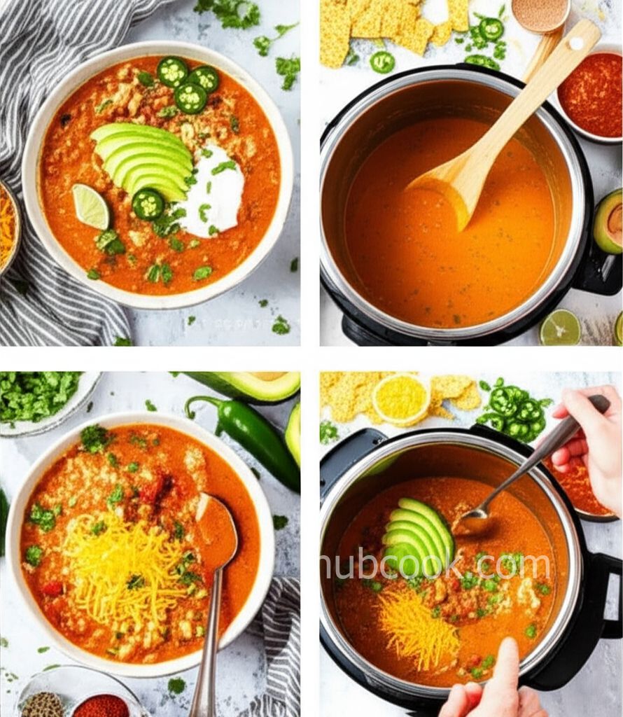 Instant Pot Chicken Tortilla Soup