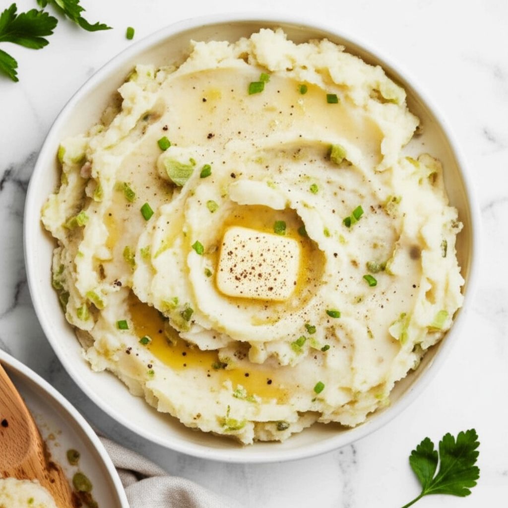 Instant Pot Leek Mashed Potatoes