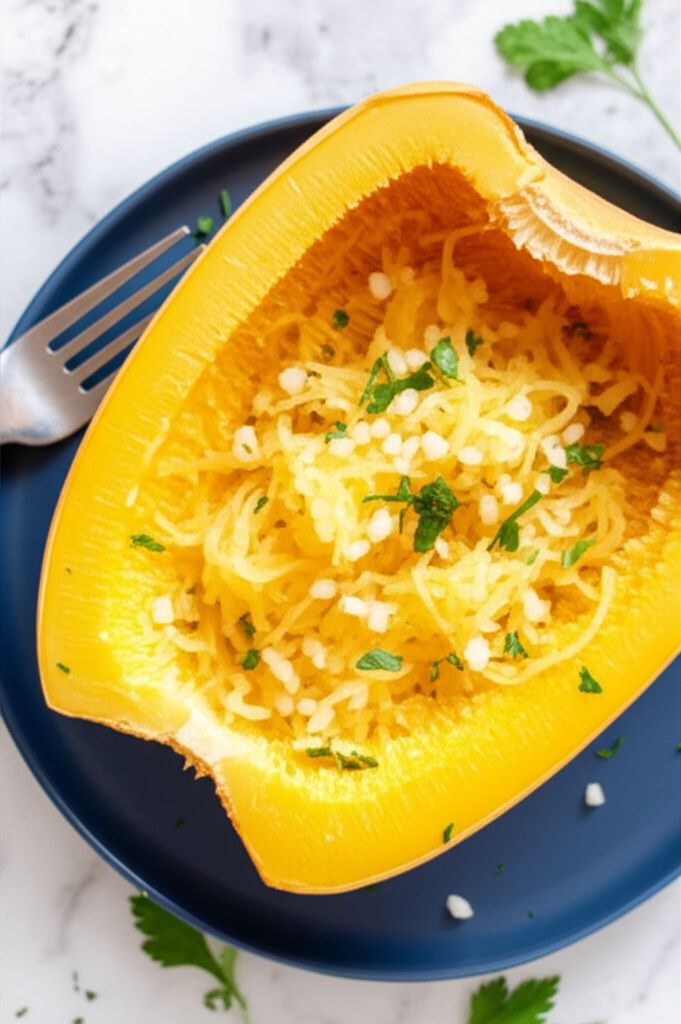 Instant Pot Spaghetti Squash Primavera