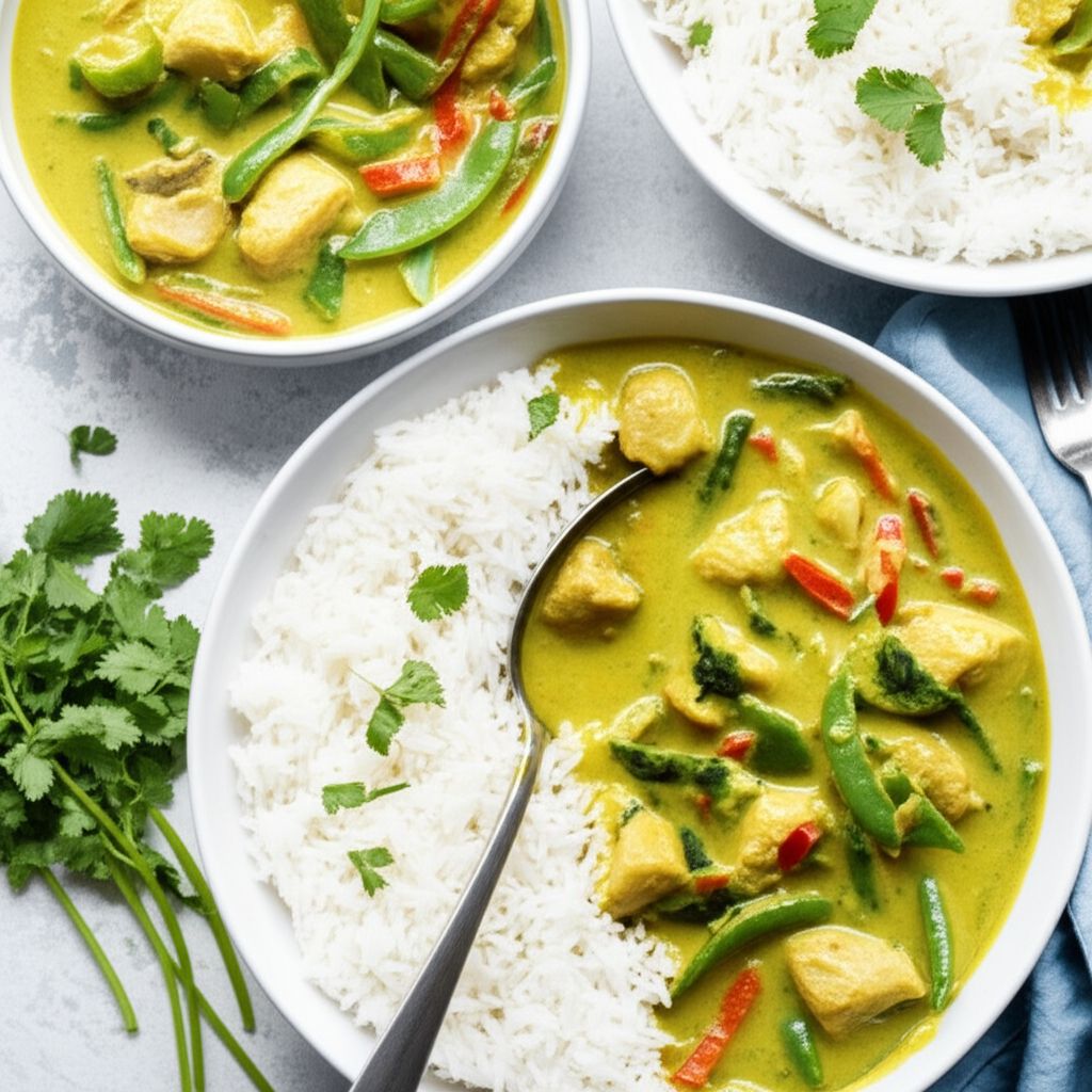 Instant Pot Thai-Style Green Curry Chicken