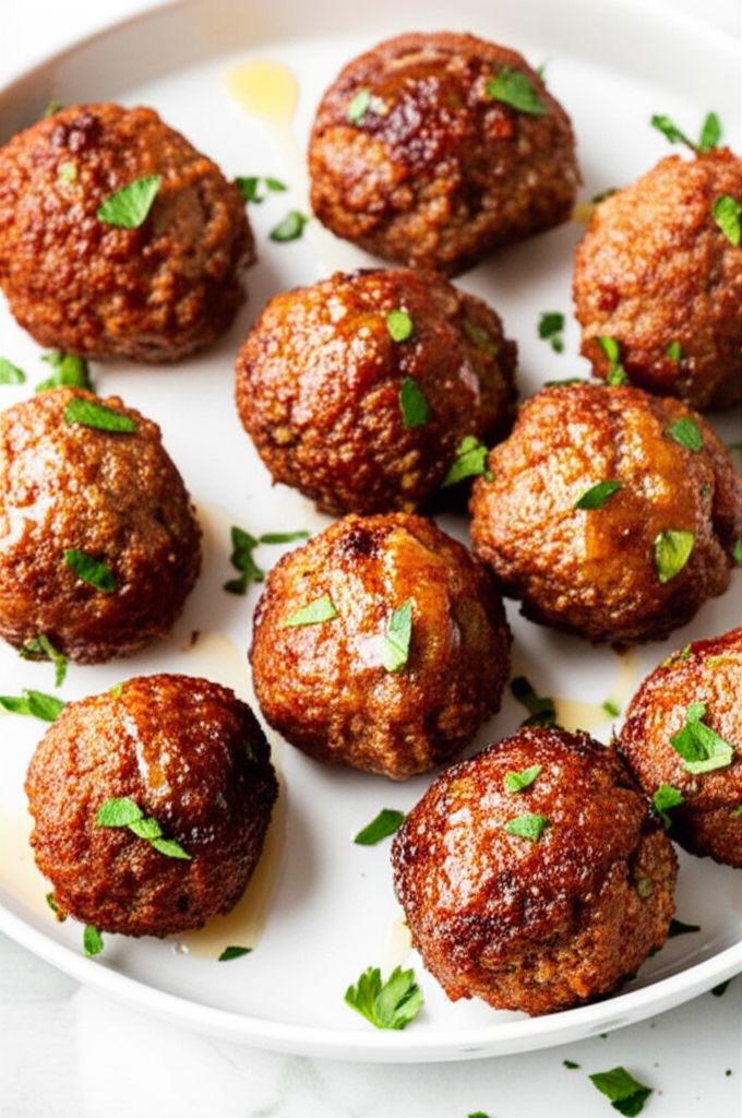 Italian Baked Meatballs