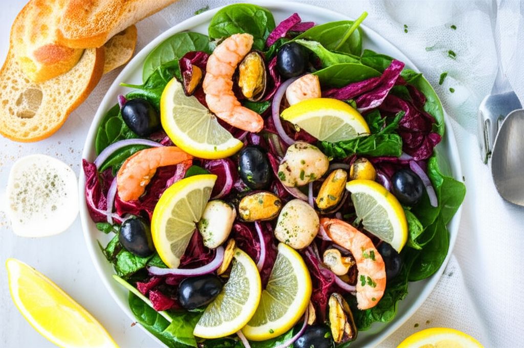 Italian Marinated Seafood Salad