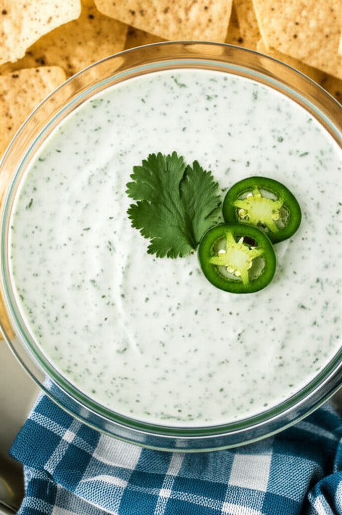 Jalapeño-Cilantro Ranch Dip