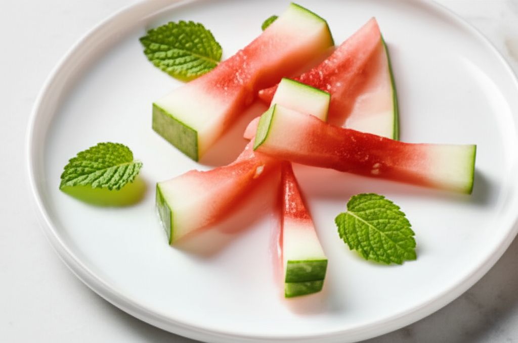 Japanese Pickled Watermelon Rind