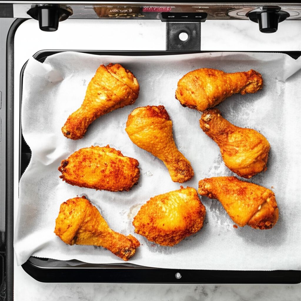 Juicy Honey Fried Chicken
