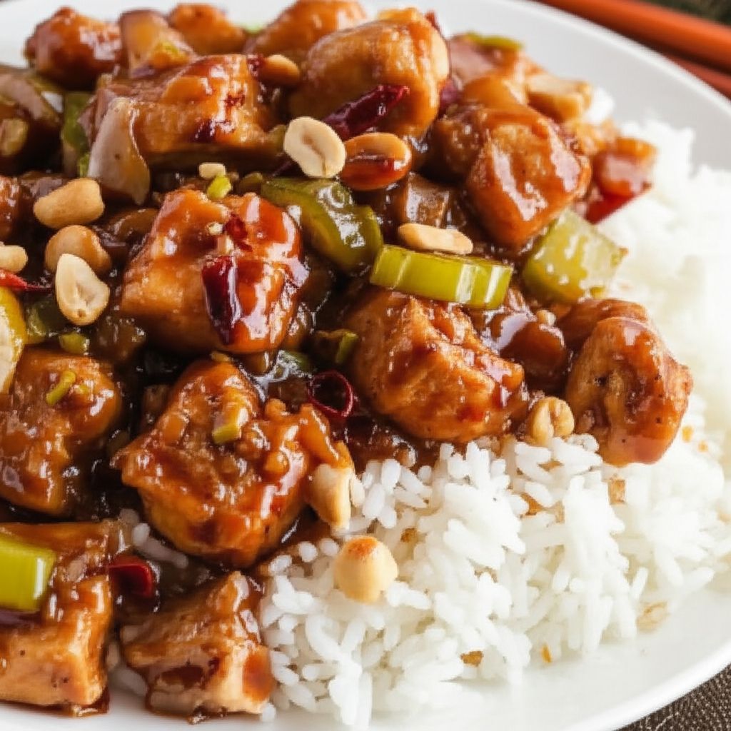 Kung Pao Chicken Stir-Fry