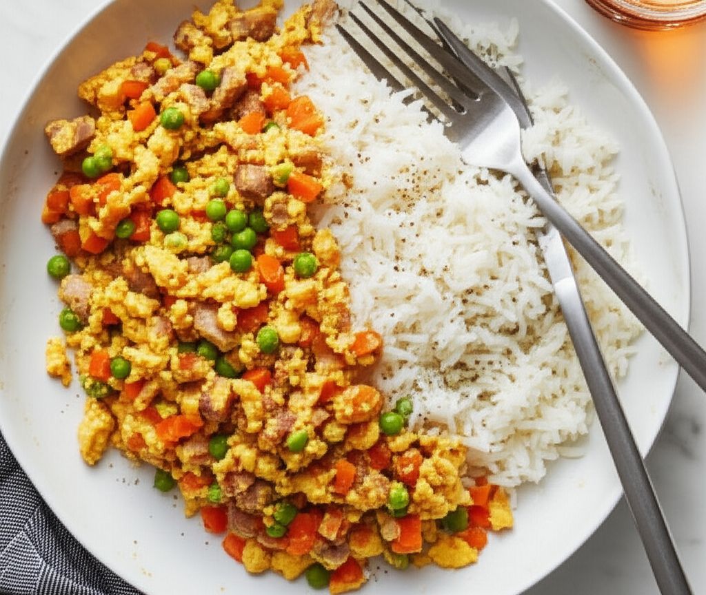 Leftover Pork Fried Rice