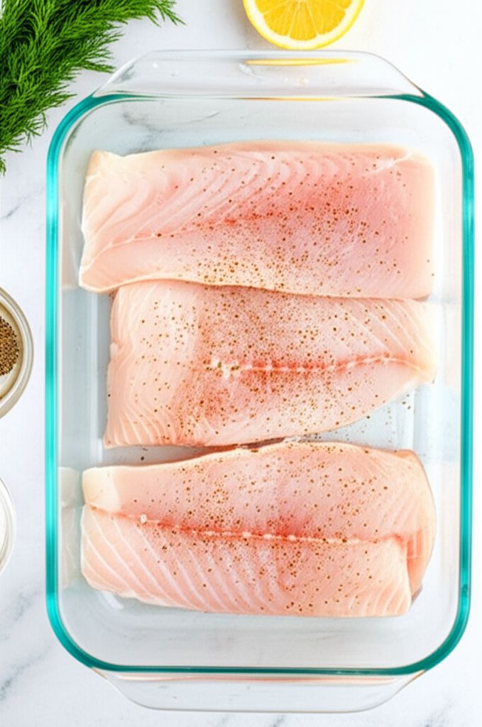 Lemon Pepper Dill Fish