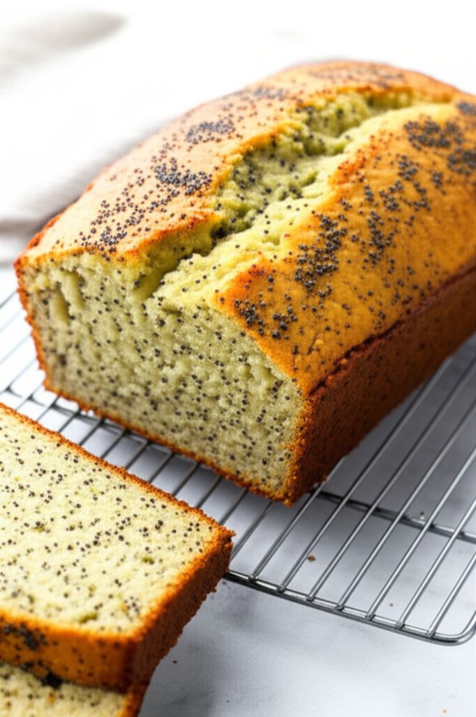 Lemon Poppy Seed Zucchini Bread