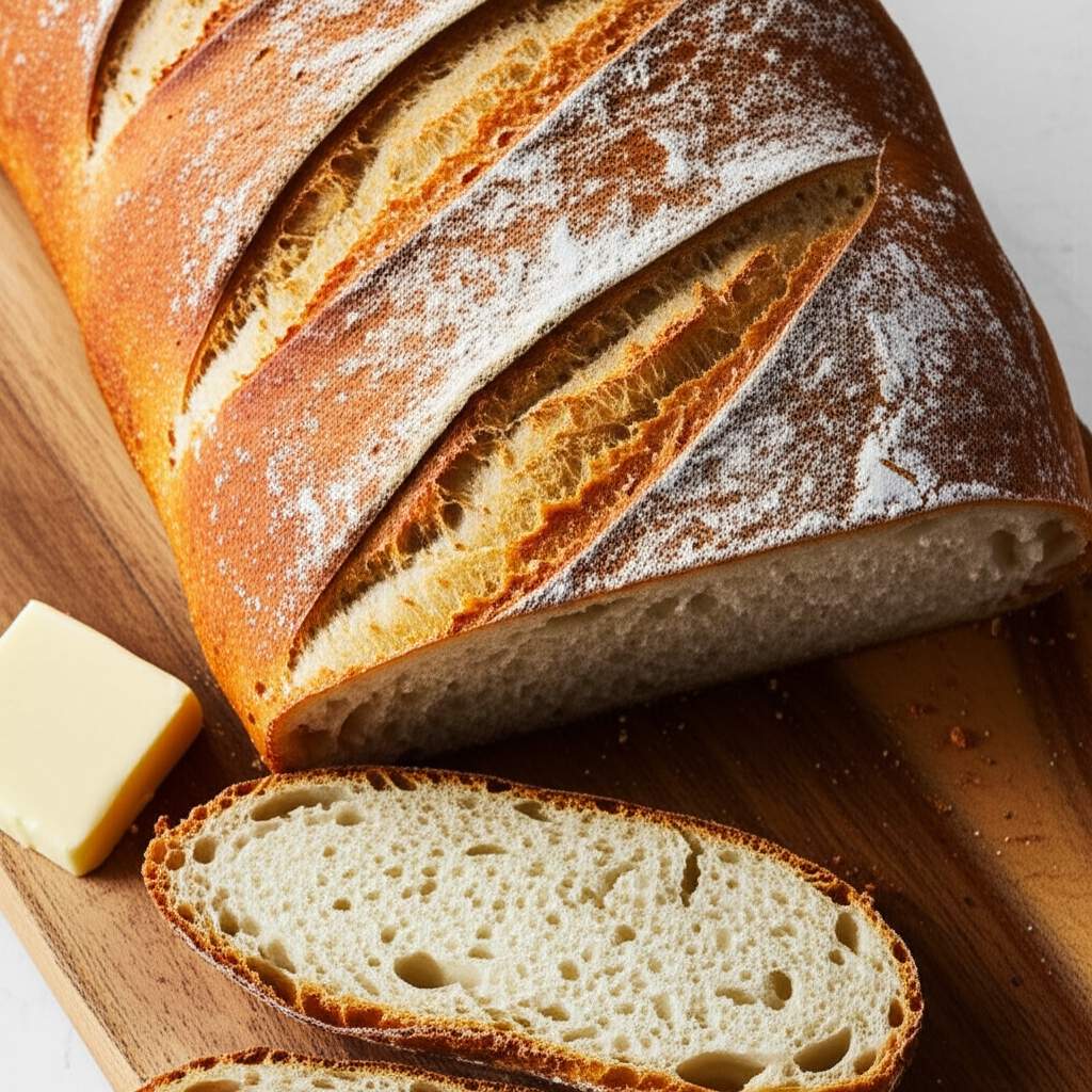 Long-Fermentation Sourdough Bread