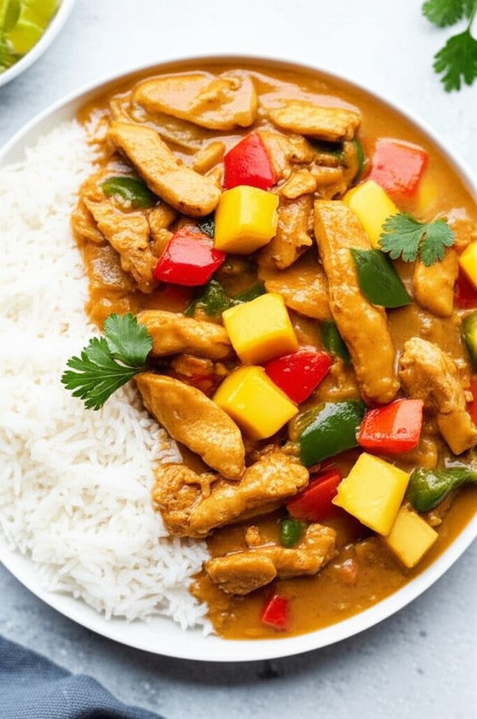 Malaysian Mango Chicken Curry
