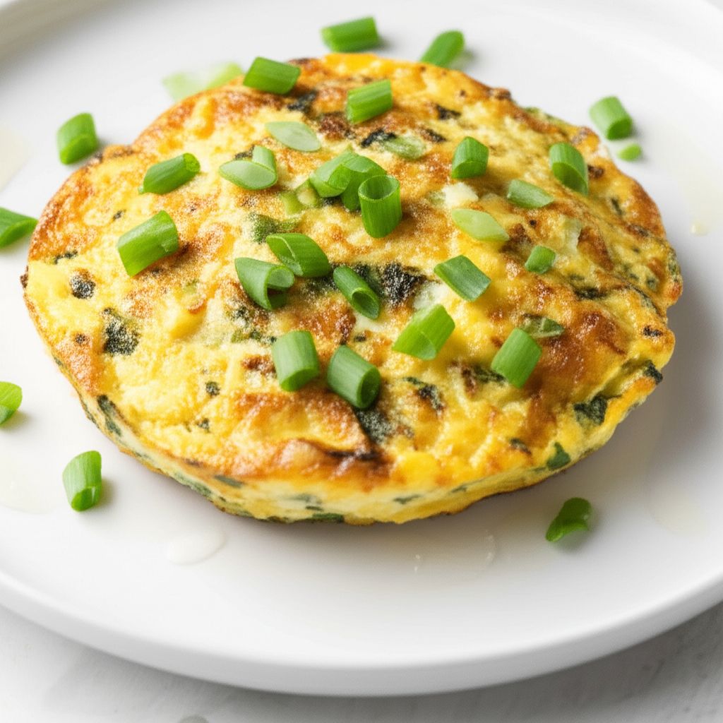 Microwave Frittata for One