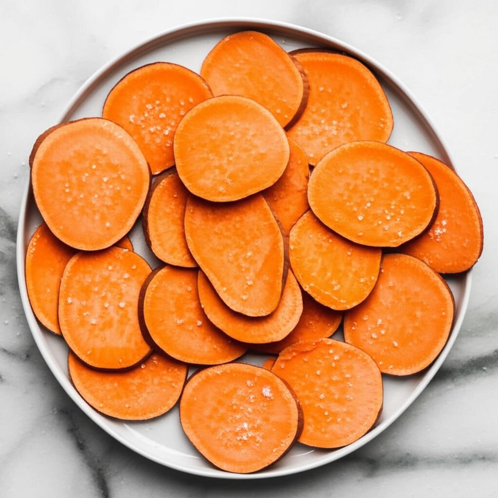 Microwave Sweet Potato Chips