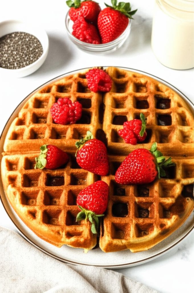 Multigrain Chia Waffles