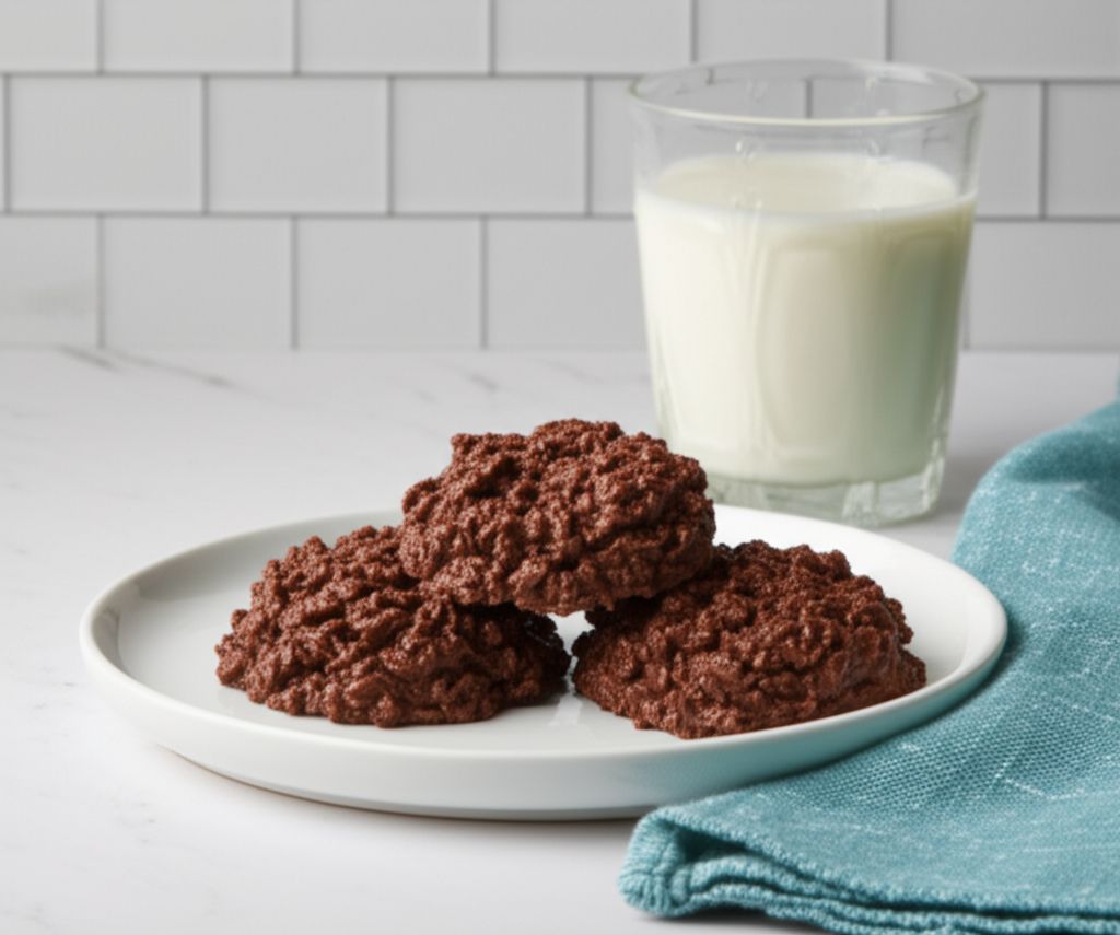 No-Bake Chocolate Oatmeal Cookies