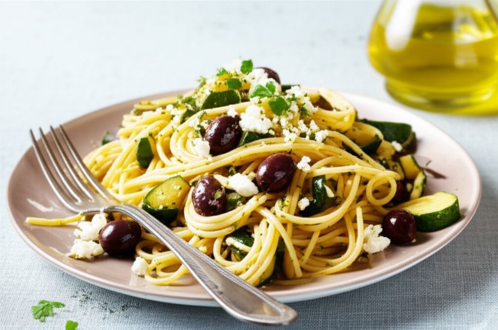 Olive and Feta Pasta