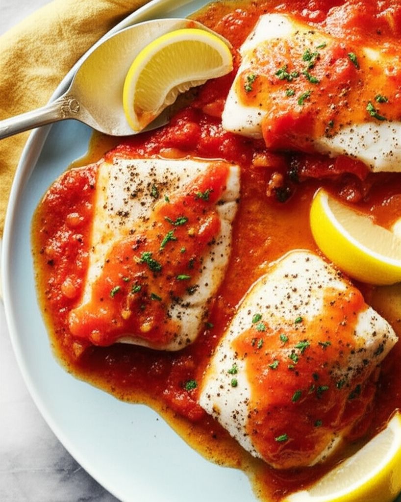One-Pan Mediterranean Cod