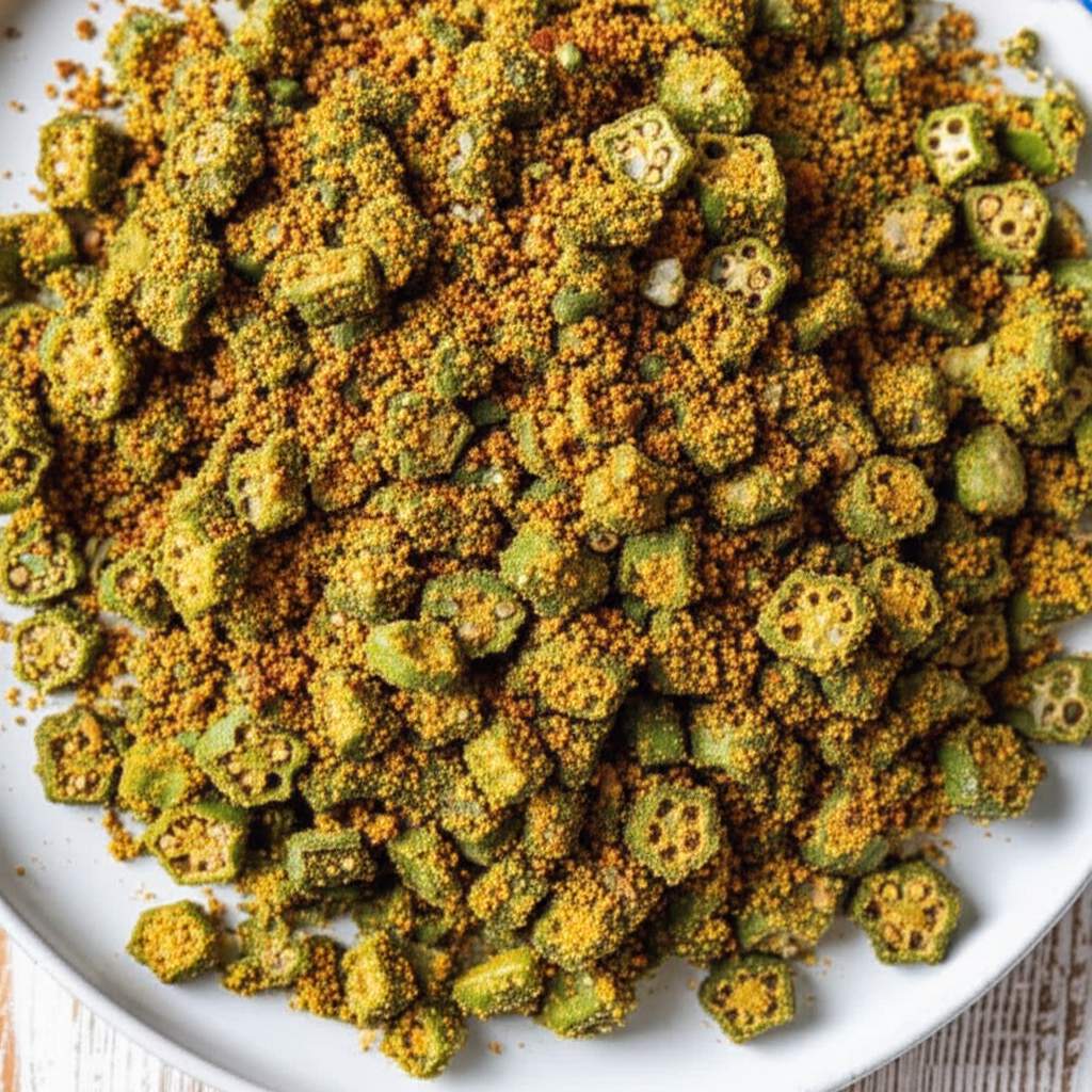 Oven Fried Okra