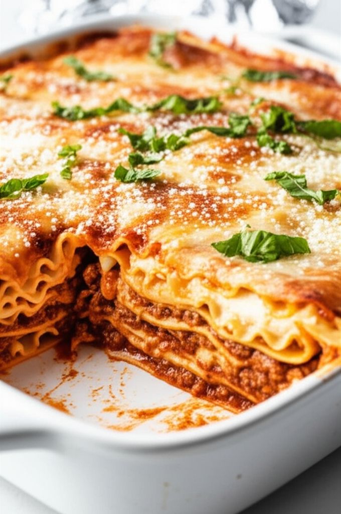 Oven-Ready Lasagna with Meat Sauce and Béchamel