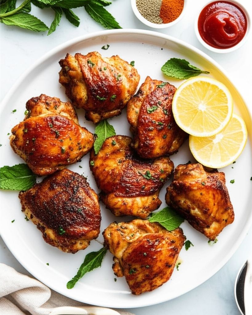 Pakistani-Style Roast Chicken Thighs
