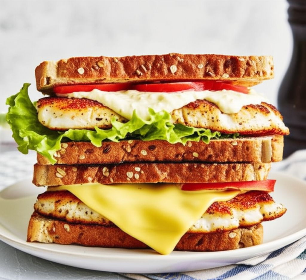 Pan-Fried Tilapia Sandwich