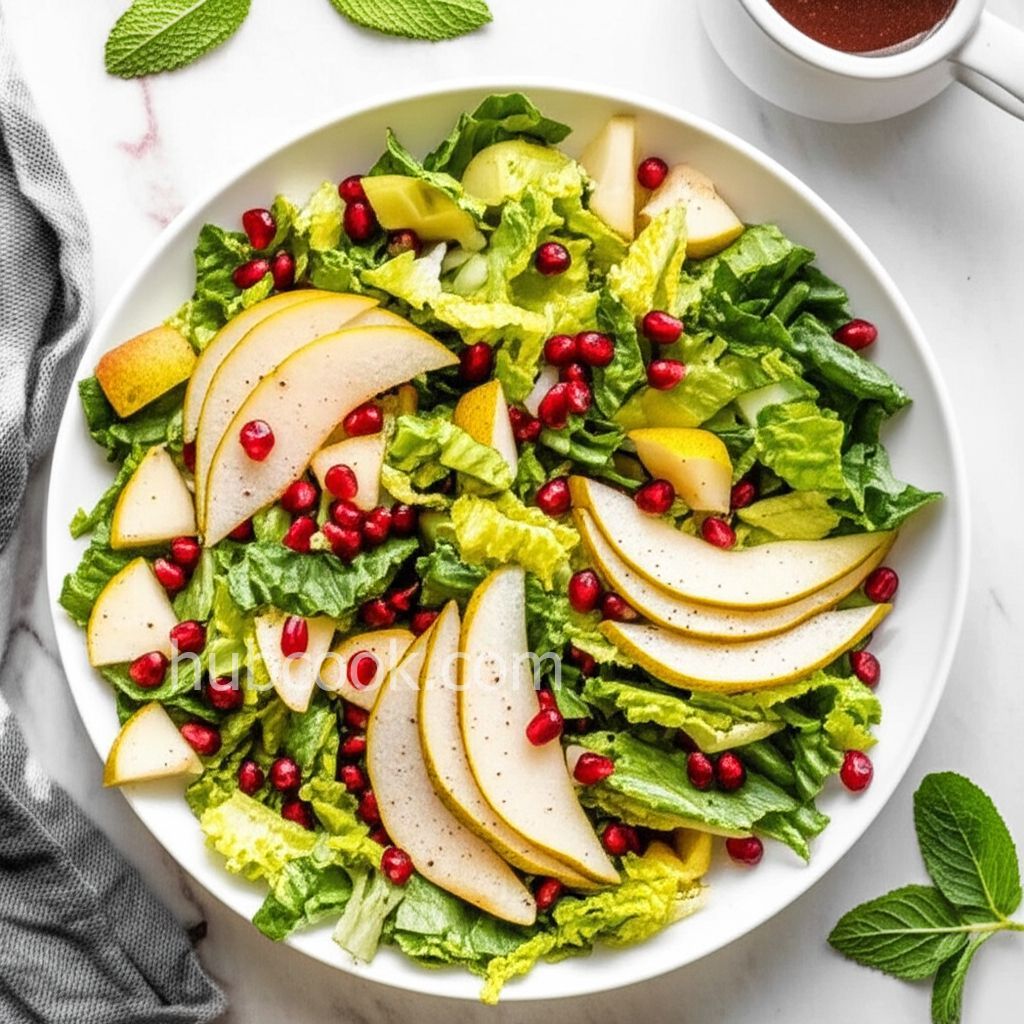 Pear and Pomegranate Salad