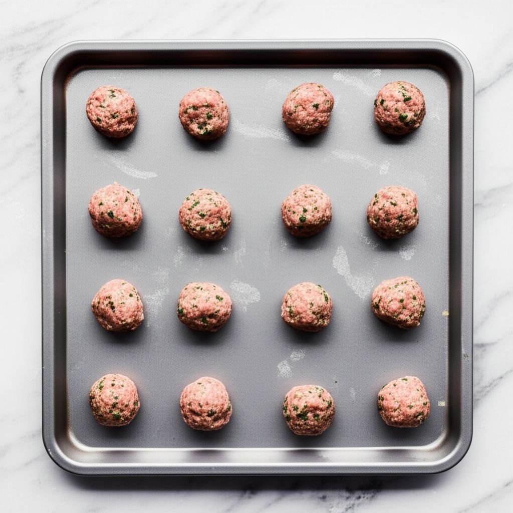 Pesto Turkey Meatballs