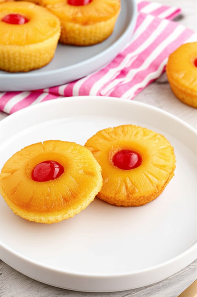 Pineapple Upside Down Cupcakes