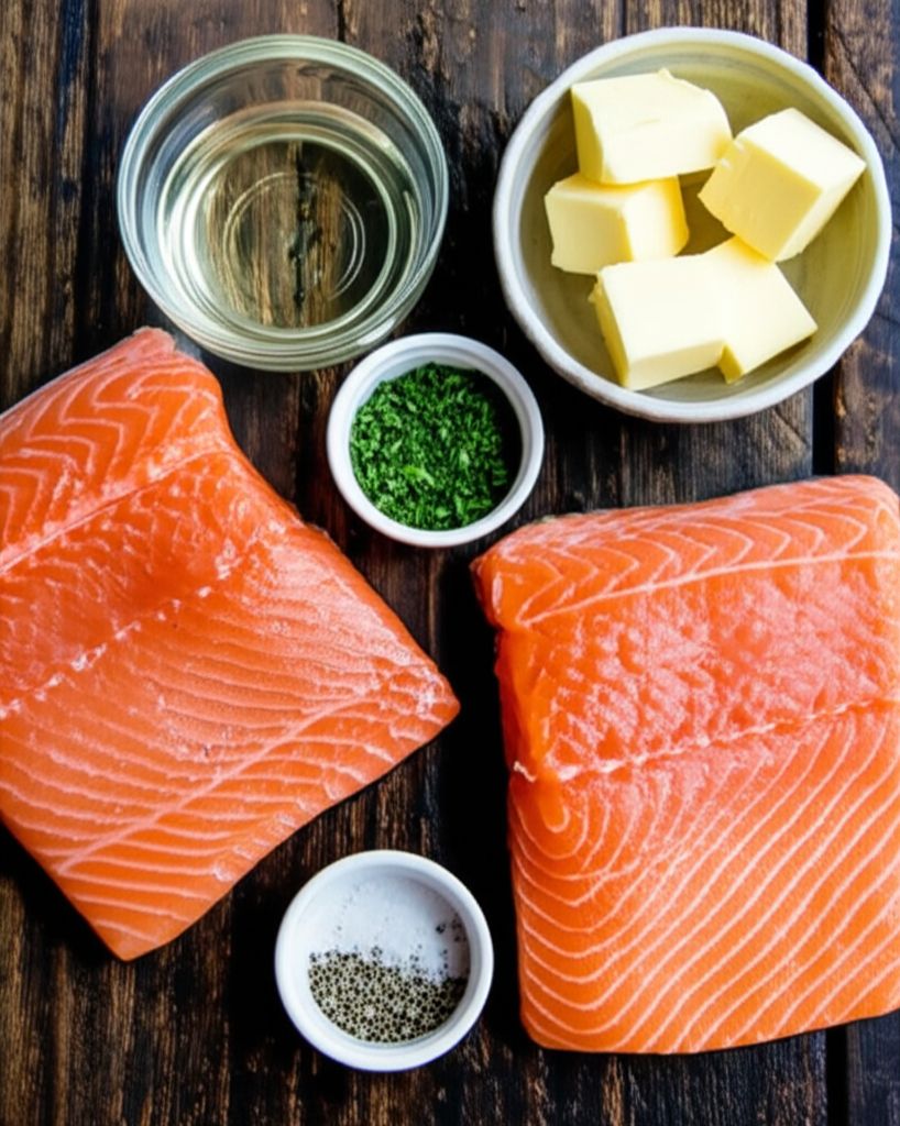 Poached Salmon