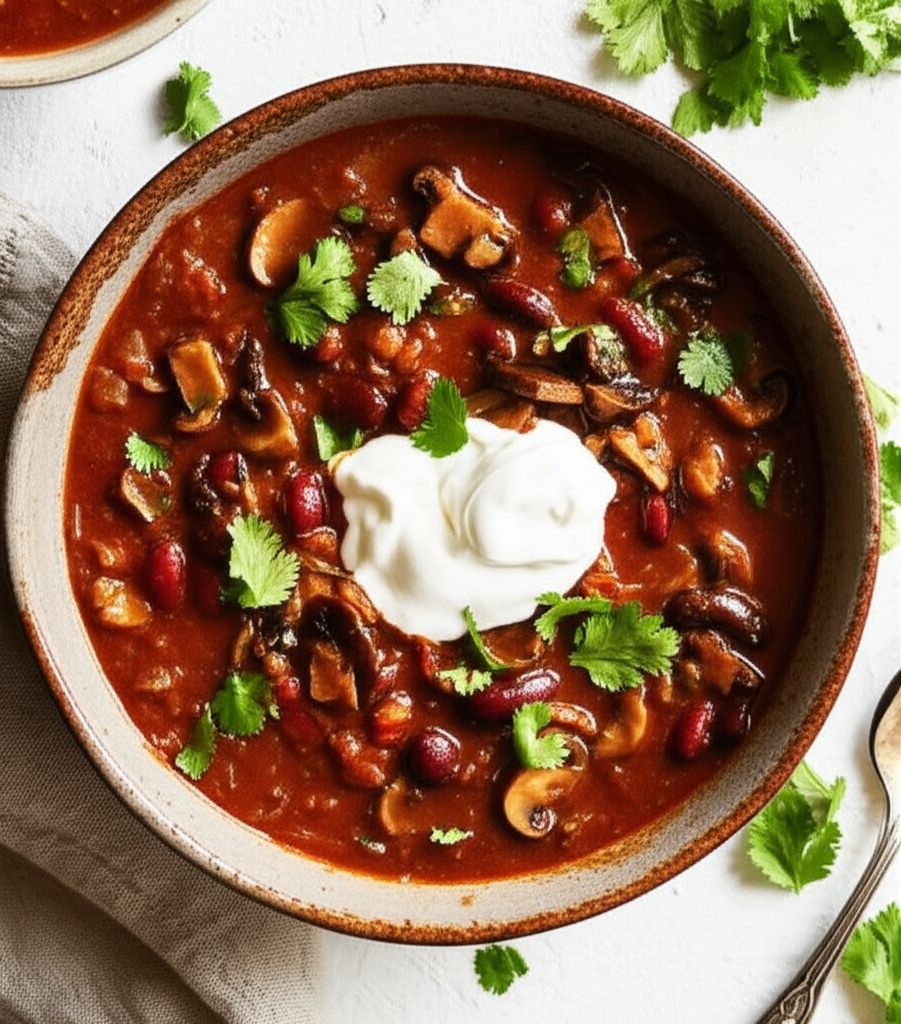 Portobello Mushroom Chili