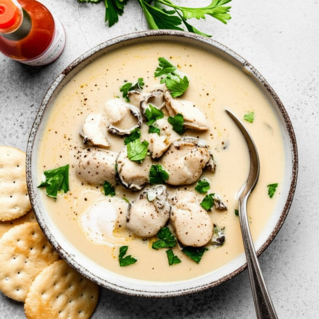 Quick-but-Yummy Oyster Stew