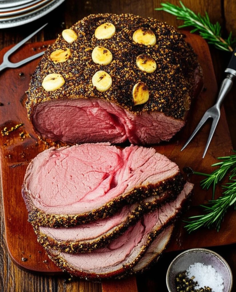 Rosemary Dijon Prime Rib