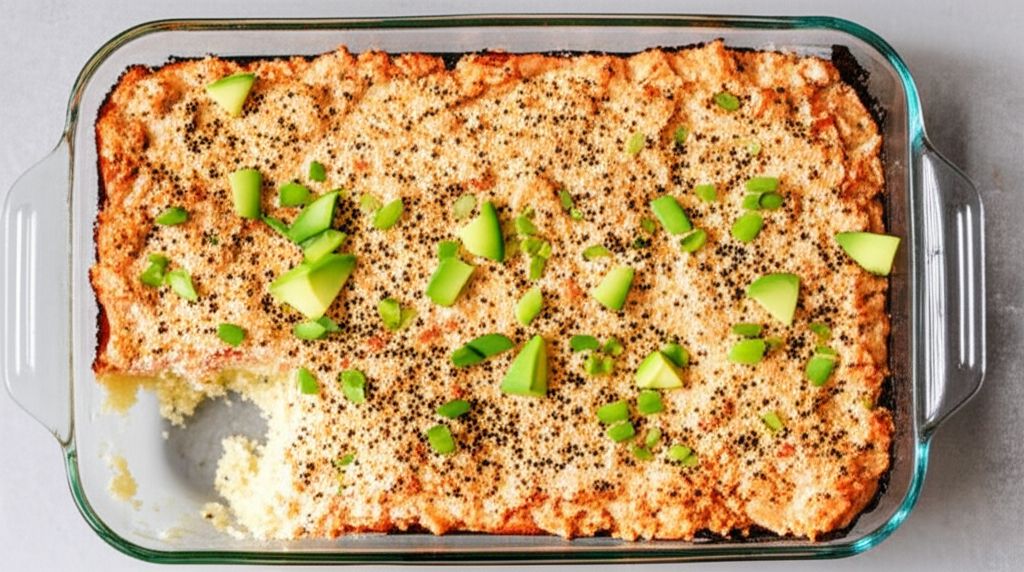 Salmon Sushi Bake