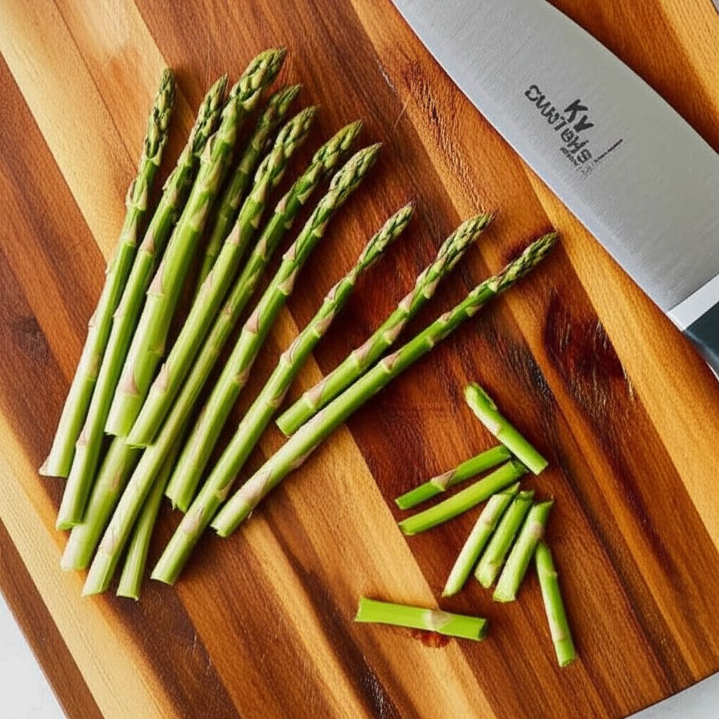Sautéed Asparagus and Mushrooms