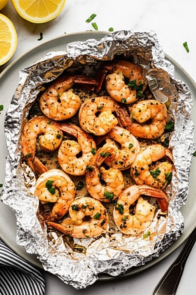Shrimp Foil Packets