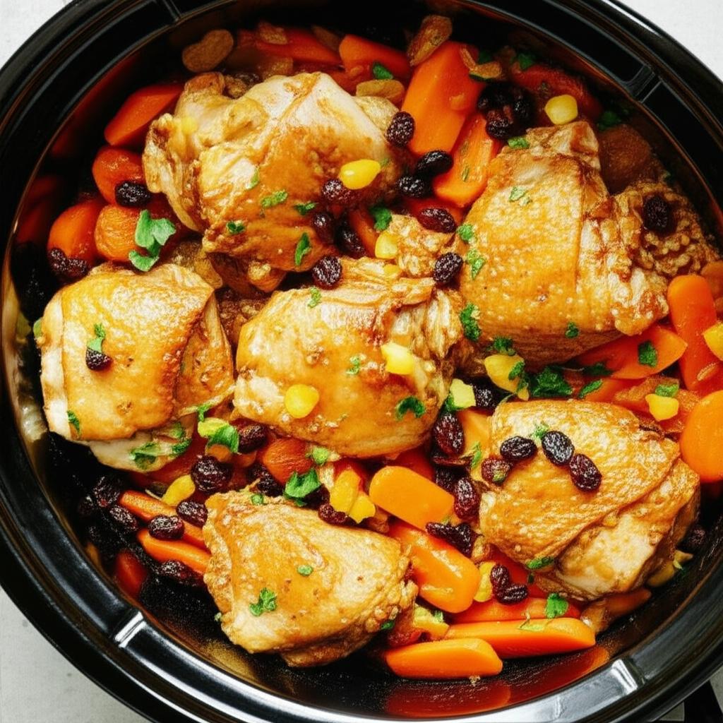 Slow Cooker Chicken Tagine