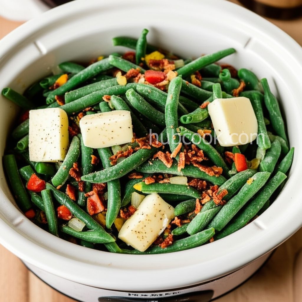 Slow Cooker Green Beans